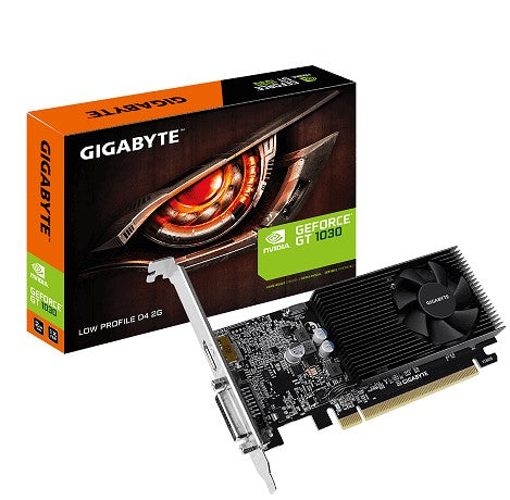 Tarjeta de Video GIGABYTE GV-N1030D4-2GL - NVIDIA, GeForce GT 1030, 2GB, GDDR4, PCI Express x16 3.0 Tarjeta de Video GIGABYTE GV-N1030D4-2GL - NVIDIA, GeForce GT 1030, 2GB, GDDR4, PCI Express x16 3.0